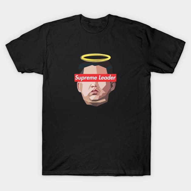 Kim Jong Un Rip T-Shirt by hiphopshark